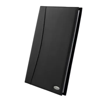 Rexel Soft Touch Smooth A4 Displeja mape 24 kabatas, melna