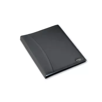 Rexel Soft Touch Smooth A4 Displeja mape 24 kabatas, melna