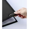Rexel Soft Touch Smooth A4 Displeja mape 24 kabatas, melna