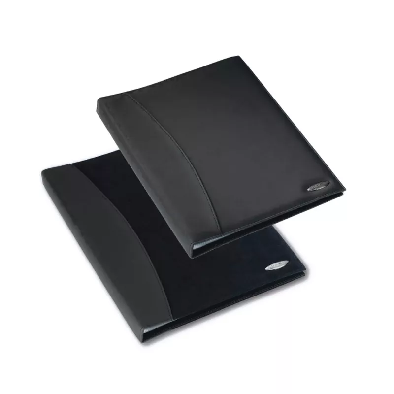 Rexel Soft Touch Smooth A4 Displeja mape 24 kabatas, melna