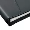 Rexel Soft Touch Smooth A4 Displeja mape 24 kabatas, melna