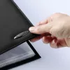 Rexel Soft Touch Smooth A4 Displeja mape 24 kabatas, melna