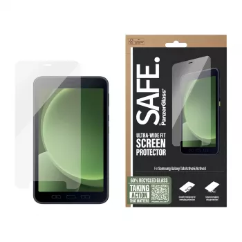 PanzerGlass SAFE. by ® Ekrāna aizsargs Samsung Galaxy Tab Active5 | Active3 | Ultra-Wide Fit