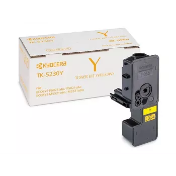 Tonera kasetne Kyocera TK-5230Y 3000 lpp Dzeltena