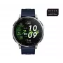 Viedpulkstenis Amazfit W2558GL2N — 1,32 collu (3,35 cm) AMOLED 466×466 px, GPS, 365 mAh, zila silikona siksniņa