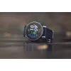 Viedpulkstenis Amazfit W2558GL2N — 1,32 collu (3,35 cm) AMOLED 466×466 px, GPS, 365 mAh, zila silikona siksniņa