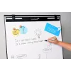 Mobilais flīpčarts ar apaļu pamatni Legamaster SKETCH EASY — tērauds, 5 riteņi, 720×600 mm