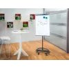 Mobilais flīpčarts ar apaļu pamatni Legamaster SKETCH EASY — tērauds, 5 riteņi, 720×600 mm