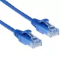ACT Blue 7 m LSZH U/UTP CAT6 datacentra plānā lēciena kabelis ar aizsargātiem RJ45 savienotājiem