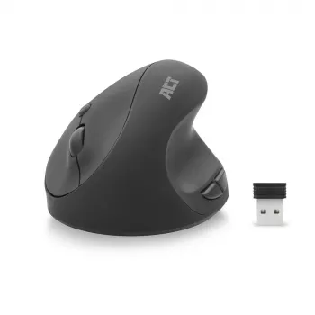 ACT Bezvadu vertikālā pele AC5101, 1600 DPI, RF bezvadu