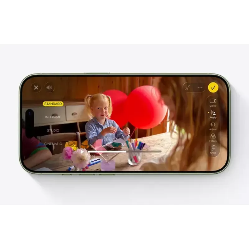 Viedtālrunis Apple iPhone 17 — 6,3 collu (16 cm) ekrāns, A19, 512 GB, Divas SIM, 5G, Lavandas krāsa, IP68