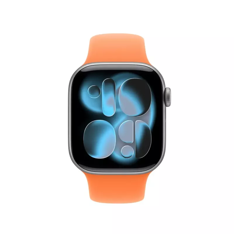Apple 42mm Clementine Sport S/M — Oranža, 130–180 mm