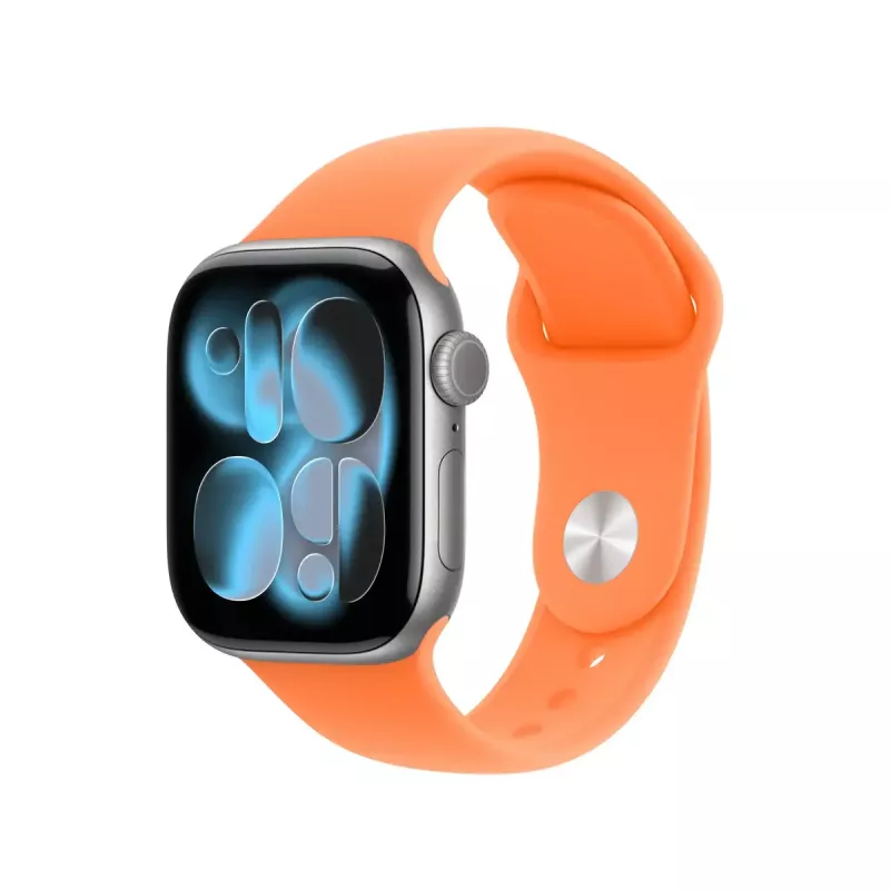 Apple 42mm Clementine Sport S/M — Oranža, 130–180 mm