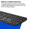HP 490C Multi-Device Dual-Mode tastatūras un peles komplekts, balts