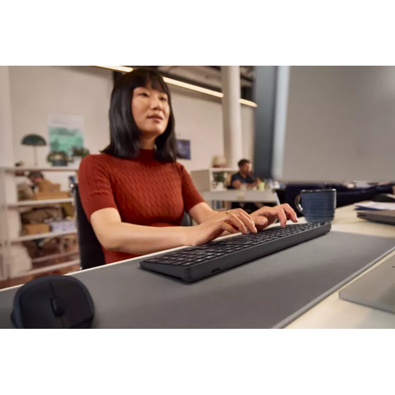HP 490C Multi-Device Dual-Mode tastatūras un peles komplekts, balts