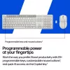 Bezvadu tastatūras un peles komplekts KINGSTON 490C — pilnizmēra RF + Bluetooth, melns