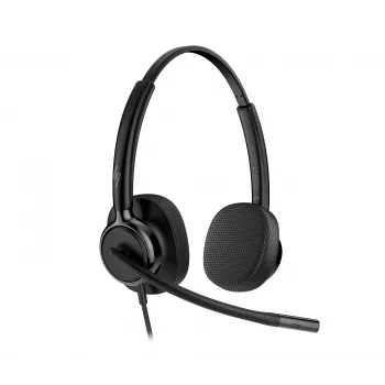 Vadu stereo austiņas HP Poly Mission 425 USB — vairumā, svars 132 g
