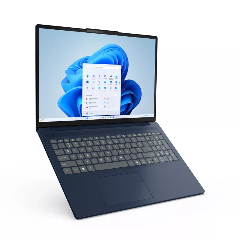 Lenovo IdeaPad Slim 3 16IRH10 Intel® Core™ i5 i5-13420H Klēpjdators 40,6 cm (16 collu) WUXGA 16 GB DDR5-SDRAM 1 TB SSD Wi-Fi 7 (802.11be) Zils