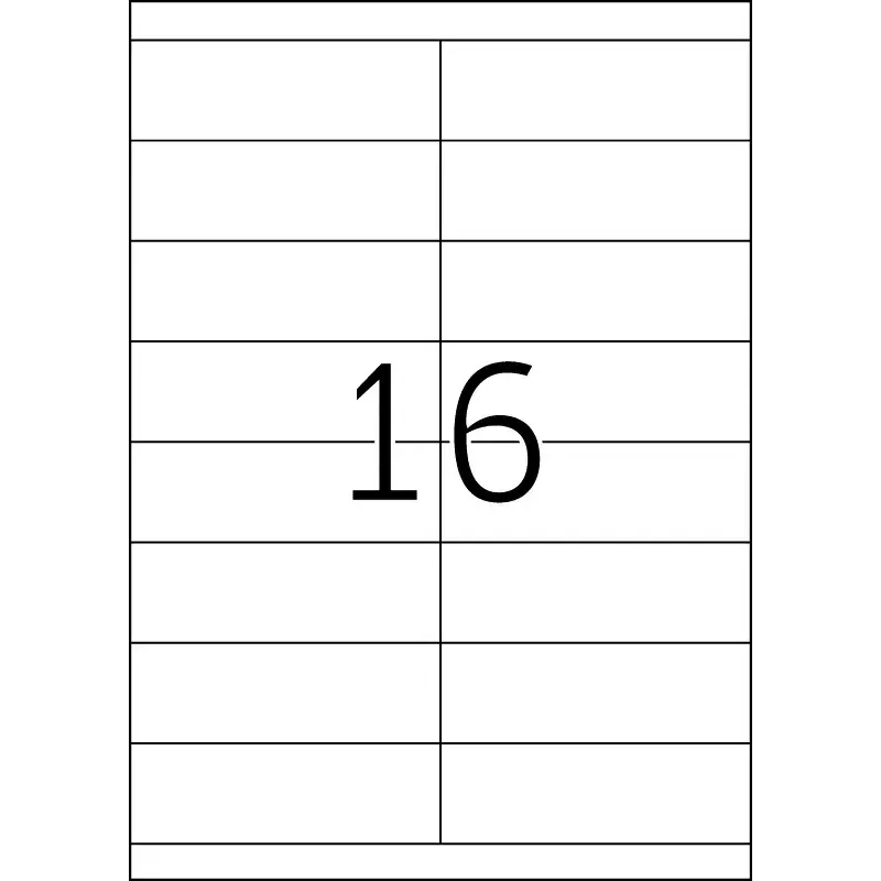 Pašlīmējošās printera etiķetes HERMA Labels Premium A4 105x33,8 mm