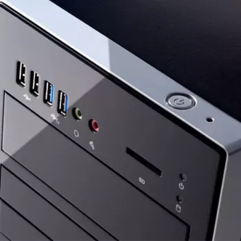 TERRA PC-HOME 6000 AMD Ryzen™ 5 PRO 8500G 16 GB DDR5-SDRAM 1 TB SSD Windows 11 Home Midi Tower Melns