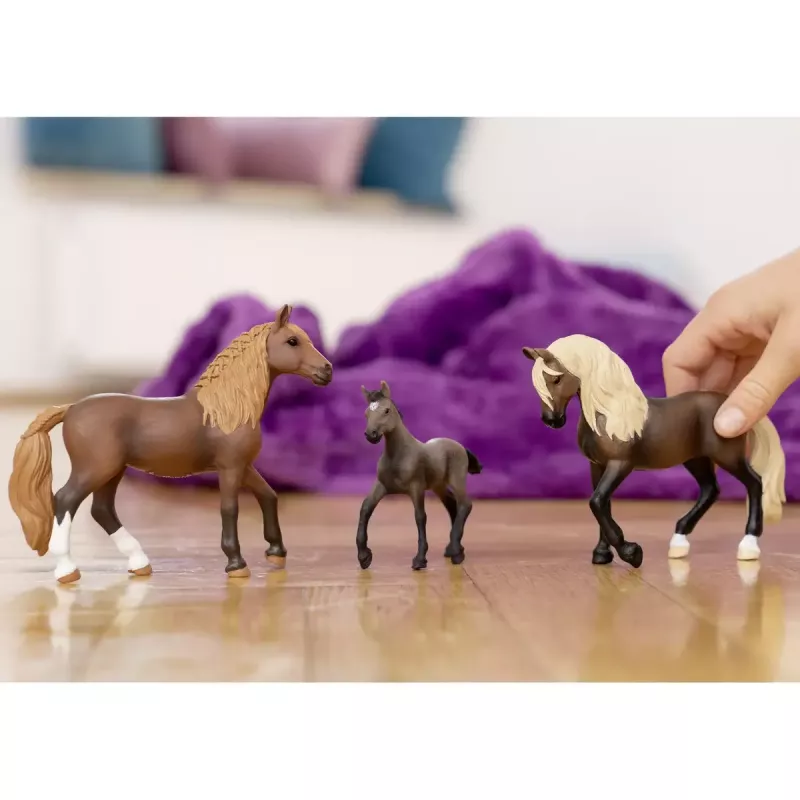 Schleich zirga figūriņa Peruvian Paso ērzelis modelis 13952, vecumam 5+, bēšs/brūns