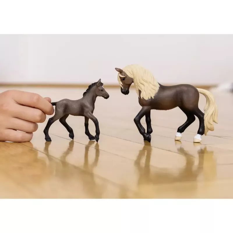 Schleich zirga figūriņa Peruvian Paso ērzelis modelis 13952, vecumam 5+, bēšs/brūns