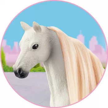 Schleich HORSE CLUB Sofijas Skaistules Matu Skaistuma Zirgs Blondīne