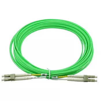 Optiskās šķiedras kabelis BlueOptics SFP3131GU15MK LC OM5 15 m Zaļš