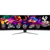MSI MPG 491CQPX QD-OLED dators monitors 124,5 cm (49 colli) 5120 x 1440 pikseļi Dual QHD melns