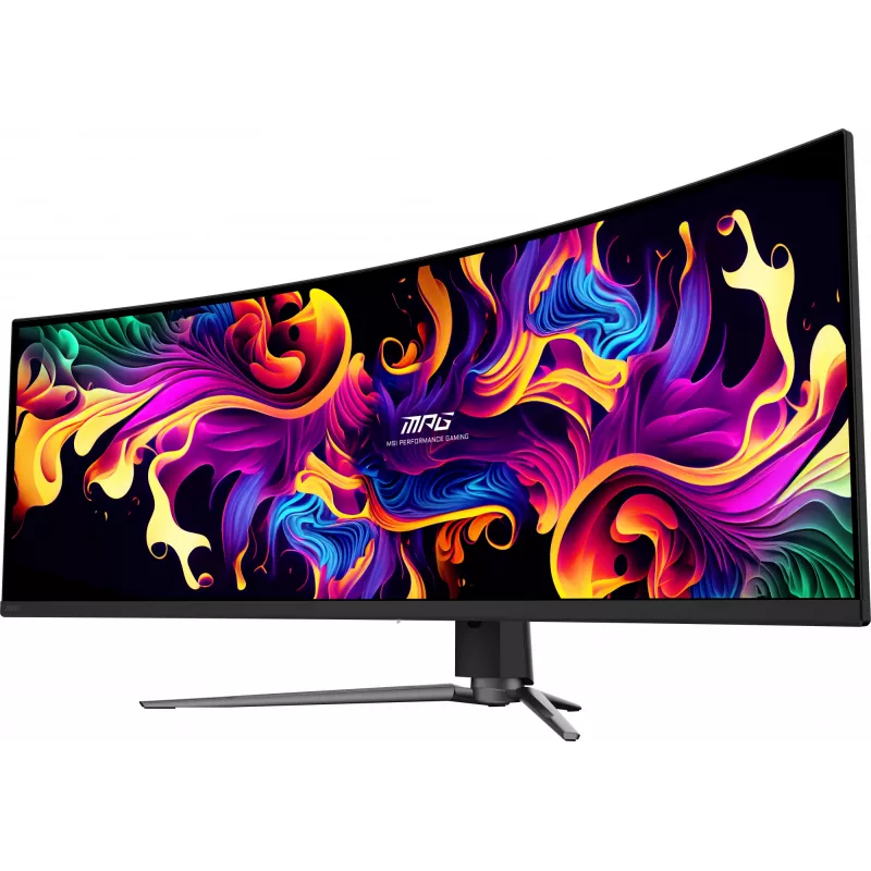 MSI MPG 491CQPX QD-OLED dators monitors 124,5 cm (49 colli) 5120 x 1440 pikseļi Dual QHD melns
