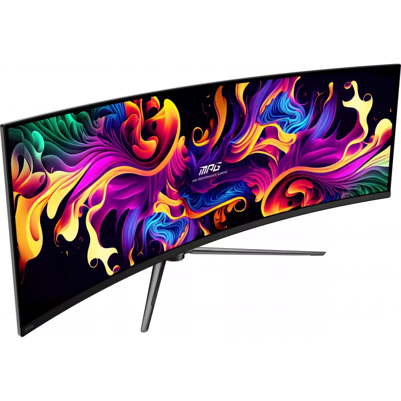 MSI MPG 491CQPX QD-OLED dators monitors 124,5 cm (49 colli) 5120 x 1440 pikseļi Dual QHD melns