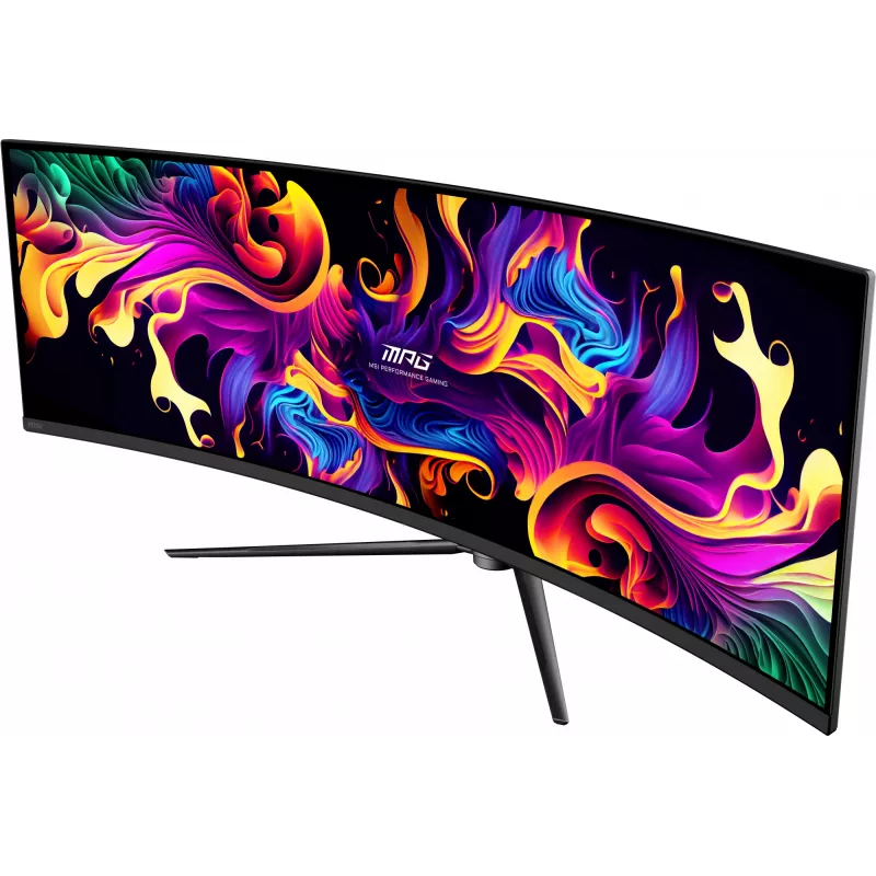 MSI MPG 491CQPX QD-OLED dators monitors 124,5 cm (49 colli) 5120 x 1440 pikseļi Dual QHD melns