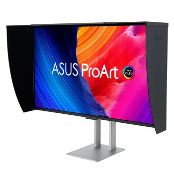 ASUS ProArt OLED PA32UCDMR-K profesionālais monitors 31,5 collas 4K Ultra HD QD-OLED melns/sudrabs