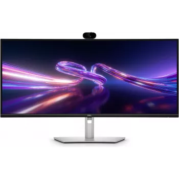 DELL Pro P P3426WEV 34 collu WQHD izliekts monitors ar iebūvētu tīmekļkameru