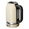 KitchenAid 5KEK1701EAC elektriskā tējkanna 1.7 L 2400 W Melna, Krēmkrāsa, Nerūsējošais tērauds
