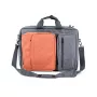 MODECOM RENO messengersoma 15.6 collu (39,6 cm) klēpjdatoriem, neilons, pelēks/oranžs