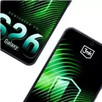 Hibrīda rūdīta stikla ekrāna aizsargs 3MK FlexibleGlass Samsung Galaxy S26