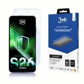 Hibrīds rūdīts stikla displeja aizsargs 3MK FlexibleGlass Samsung Galaxy S26+