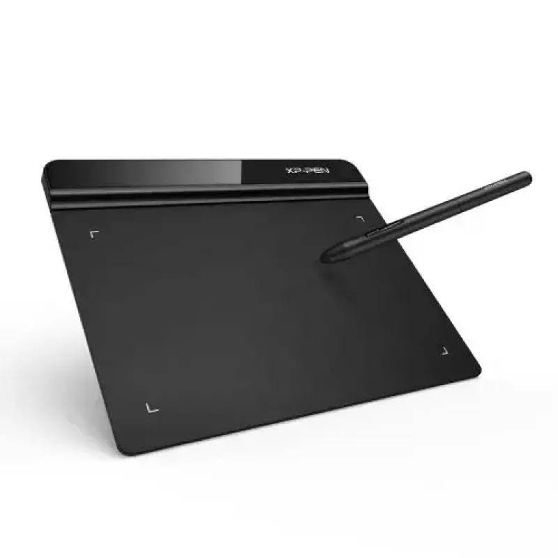 Grafikas zīmēšanas planšete XP-Pen Star G640 — 190×162 mm aktīvais laukums, 5080 lpi, vadu un bezvadu, USB, melna