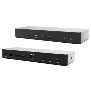 i-tec Thunderbolt 4 viedā divu displeju dokstacija + Power Delivery 90 W