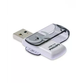 Philips Vivid USB zibatmiņa 64 GB USB Type-A 3.2 Gen 1 (3.1 Gen 1) Pelēka, Balta
