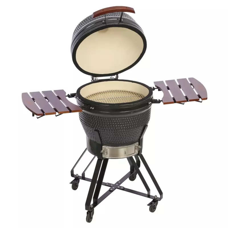 TARGUS Kamado Pro 22 collu grils, izmērs M, tumši pelēks