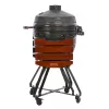 TARGUS Kamado Pro 22 collu grils, izmērs M, tumši pelēks