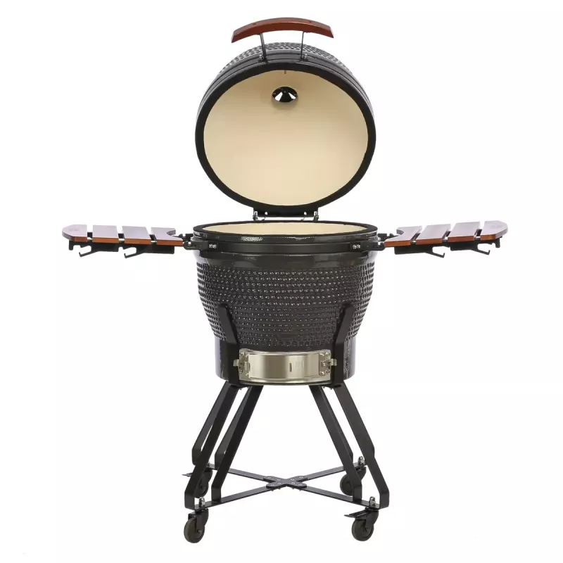 TARGUS Kamado Pro 22 collu grils, izmērs M, tumši pelēks