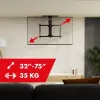 Griestu elektriskais TV stiprinājums MACLEAN MC-490 32–75 collām, motorizēts slīpums un rotācija