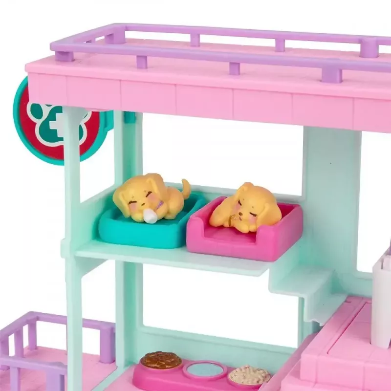 Interaktīvs mājdzīvnieku komplekts Cobi Set Little Live Pets Families Clinic MO-26673, rotaļu komplekts ar klīnikas piederumiem