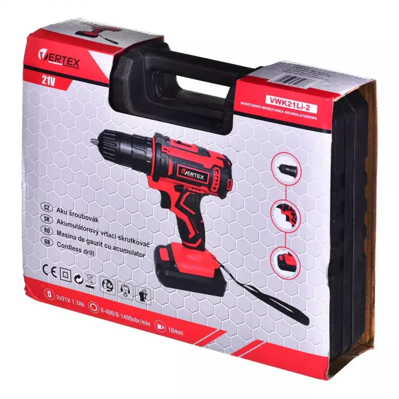 Urbis VERTEX WK21Li-2 21V 2x1.7Ah