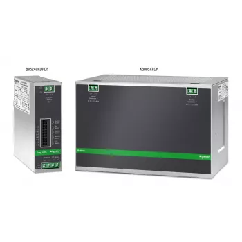 APC BVS240XDPDR 24V DC UPS – 240W, 24V, 10A, DIN-sliedes stiprinājums, barošanas modulis bez akumulatora