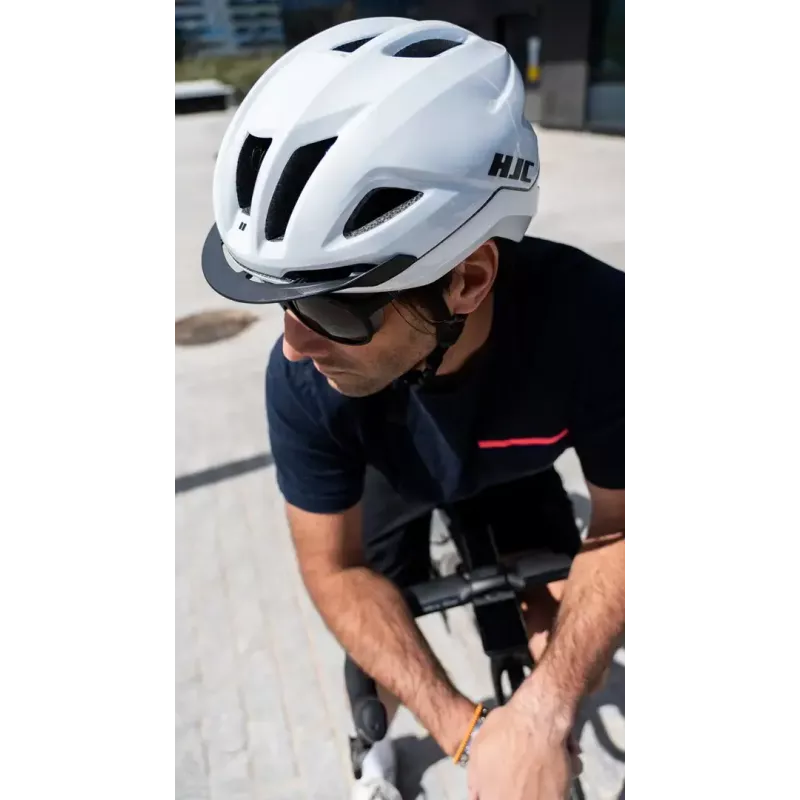 Velosipēda ķivere HJC CROSSER Balta Izmērs S