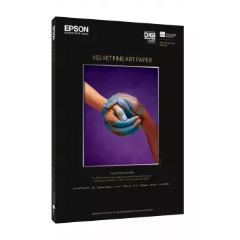Epson Velvet Fine Art Papīrs, A3+, 260g/m², 20 loksnes